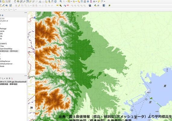 QGIS：シェープファイルを表示！地図データの可視化