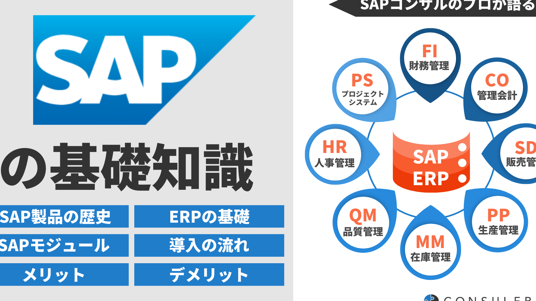 SAP：基礎知識を分かりやすく解説！業務システムを理解する