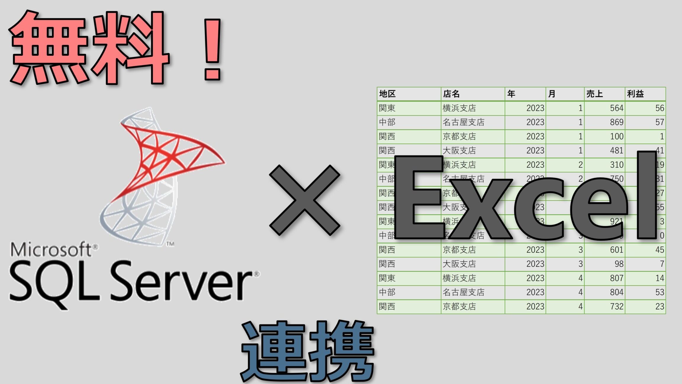 xlsxsqlでExcelにSQL実行！データ分析を効率化