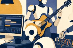 AI生成音楽がストリーミングプラットフォームを氾濫させる